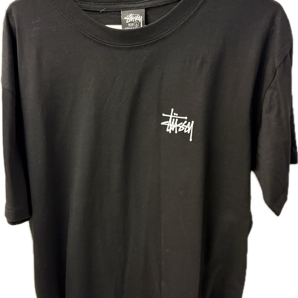 Stussy Black Short Sleeve Tee-like new